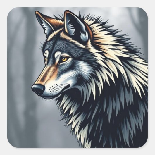 Sticker  スクエアシール (正面)