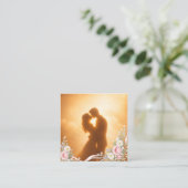 Sticker スクエア名刺 (スタンド正面)