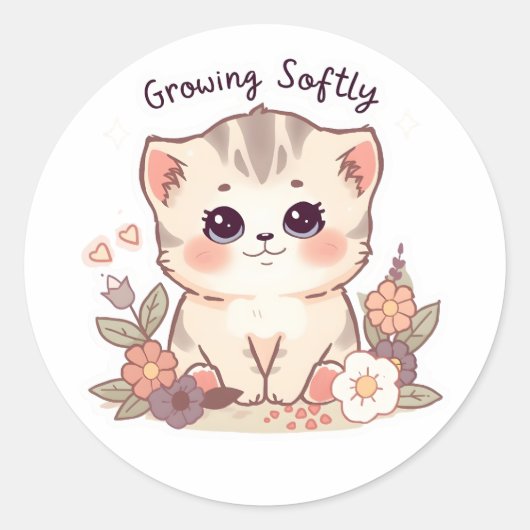 Sticker ラウンドシール (正面)