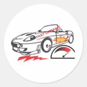 Sticker ラウンドシール (正面)