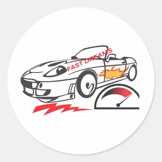 Sticker ラウンドシール (正面)