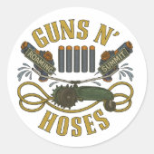 Sticker ラウンドシール (正面)