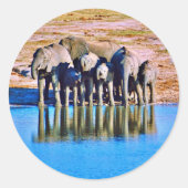 Sticker ラウンドシール (正面)