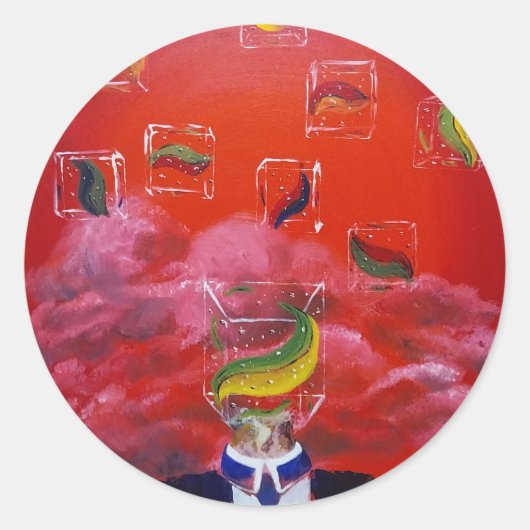 Sticker ラウンドシール (正面)