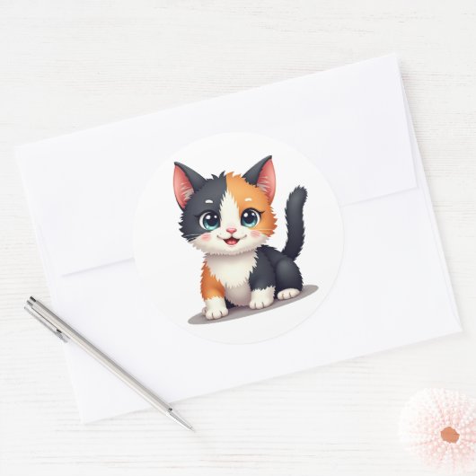 Sticker ラウンドシール (封筒)