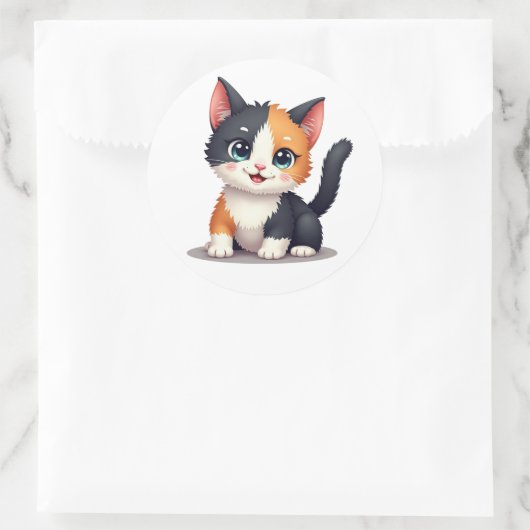 Sticker ラウンドシール (バッグ)