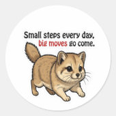 Sticker ラウンドシール (正面)