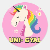 Sticker ラウンドシール (正面)