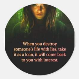 sticker ラウンドシール