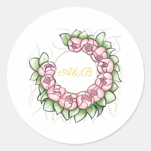 Sticker ラウンドシール (正面)