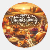 Sticker ラウンドシール (正面)