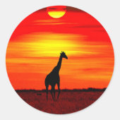 Sticker ラウンドシール (正面)