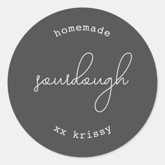 Sticker ラウンドシール (正面)