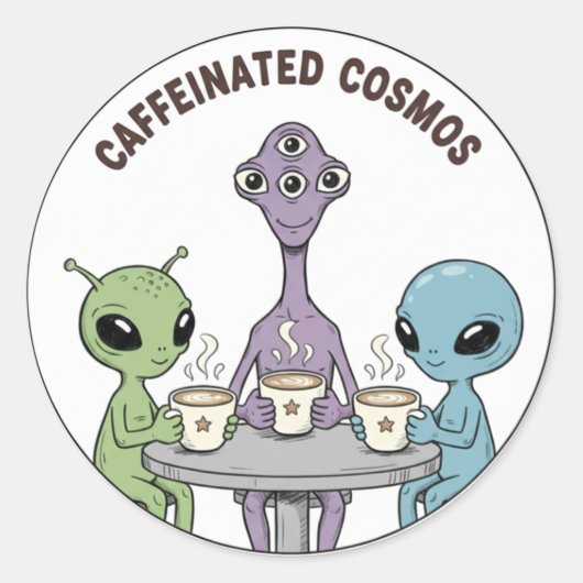 Sticker ラウンドシール (正面)