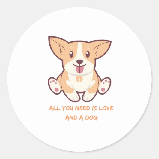 Sticker ラウンドシール (正面)