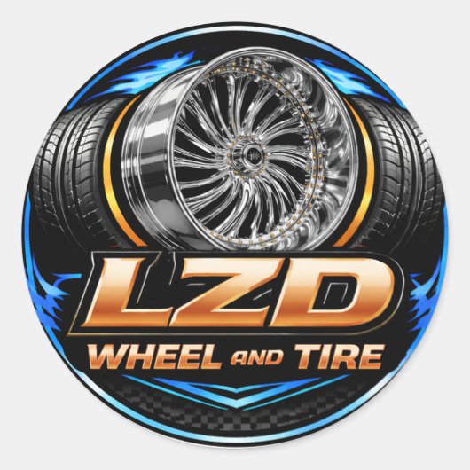 Sticker ラウンドシール (正面)