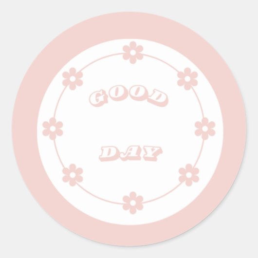 Sticker ラウンドシール (正面)