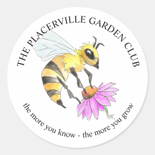 Sticker ラウンドシール (正面)