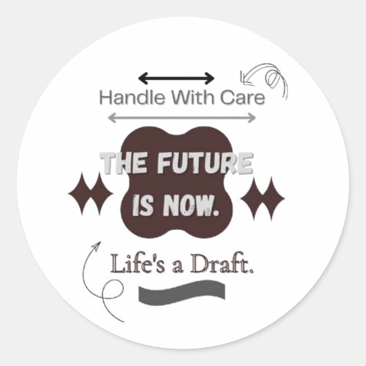 Sticker ラウンドシール (正面)