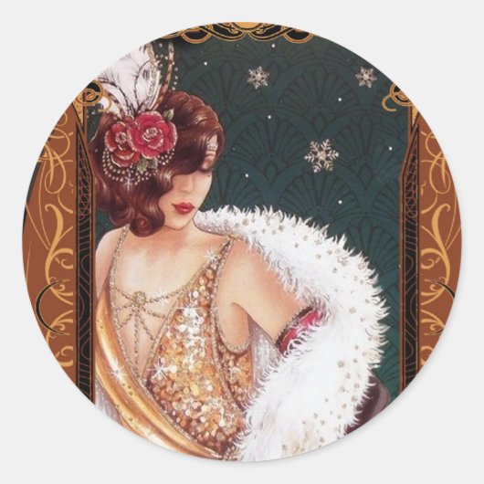 Sticker ラウンドシール (正面)