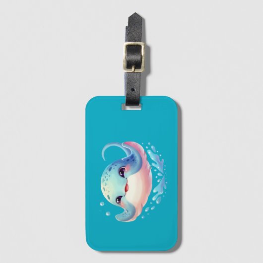 Sticker ラゲッジタグ (正面縦)