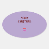 Sticker 楕円形シール (正面)