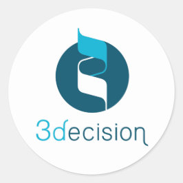 Sticker 3decision ラウンドシール