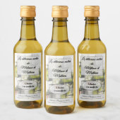 Sticker a bouteille de vin ワインラベル (ボトル)