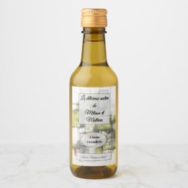 Sticker a bouteille de vin ワインラベル