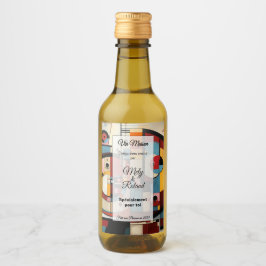 Sticker a bouteille de vin ワインラベル