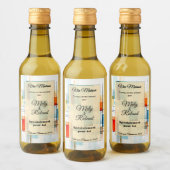 Sticker a bouteille de vin ワインラベル (ボトル)