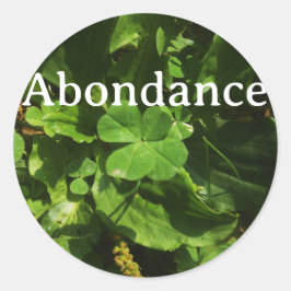 Sticker Abondance ラウンドシール