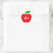 Sticker - Apple - Customizable スクエアシール (バッグ)