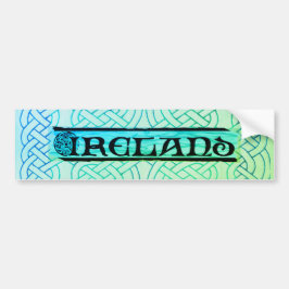 Sticker, Aufkleber, Irland, keltischer Knoten, バンパーステッカー