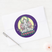 STICKER Avalokiteshvara / Chenrezig ラウンドシール (封筒)