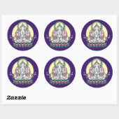 STICKER Avalokiteshvara / Chenrezig ラウンドシール (シート)