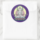 STICKER Avalokiteshvara / Chenrezig ラウンドシール (バッグ)