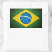 sticker Brasil 長方形シール (バッグ)
