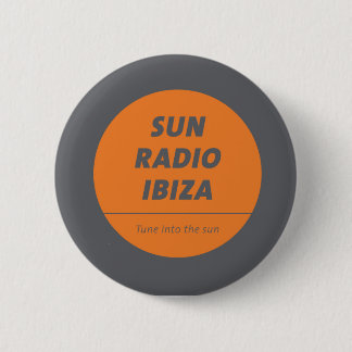 Sticker Button by Sun Radio Ibiza  缶バッジ