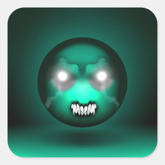 Sticker Carré Abyssmoji スクエアシール (正面)