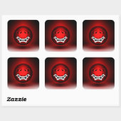 Sticker Carré Samouraïmoji スクエアシール (シート)