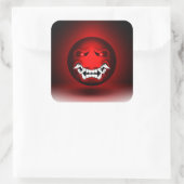 Sticker Carré Samouraïmoji スクエアシール (バッグ)