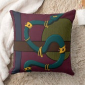 Sticker Carré Snake クッション (ブランケット)