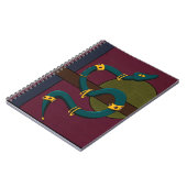 Sticker Carré Snake ノートブック (左側)