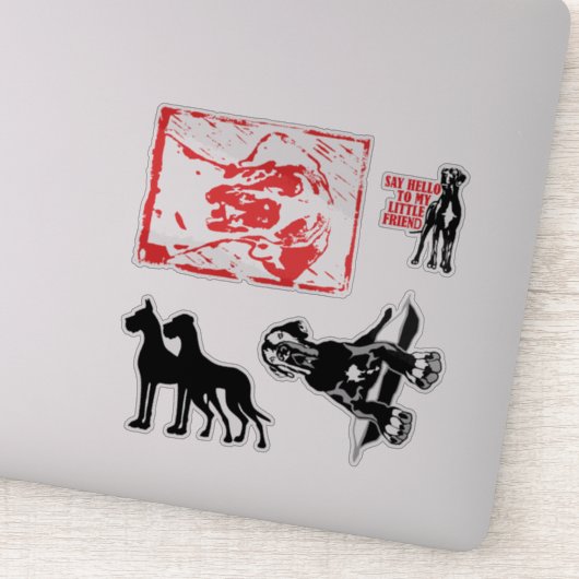 Sticker Carsticker Great Dane Collection シール (詳細)