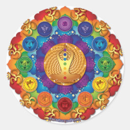 Sticker chakras ラウンドシール
