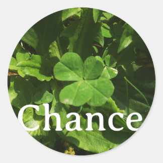 Sticker Chance ラウンドシール