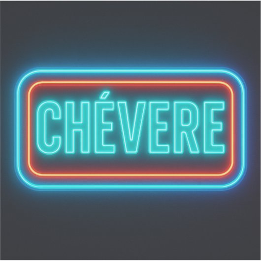 Sticker Chévere Venezuela シール (正面)