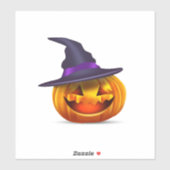 Sticker Citrouille Halloween  シール (シート)