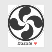 Sticker croix Basque シール (シート)
